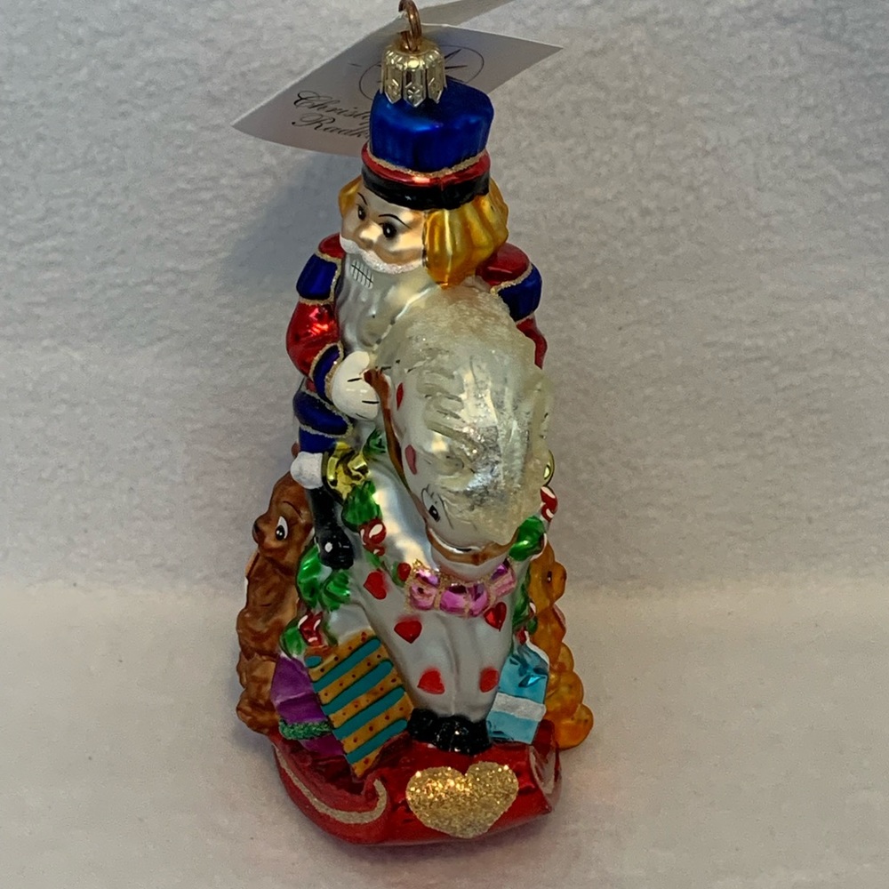 Christopher Radko Rocking Cracker Ornament - Picture 2 of 12